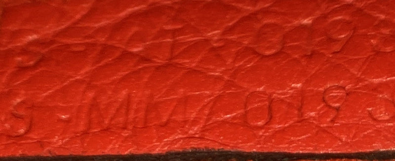 Luggage Bag Grainy Leather Nano