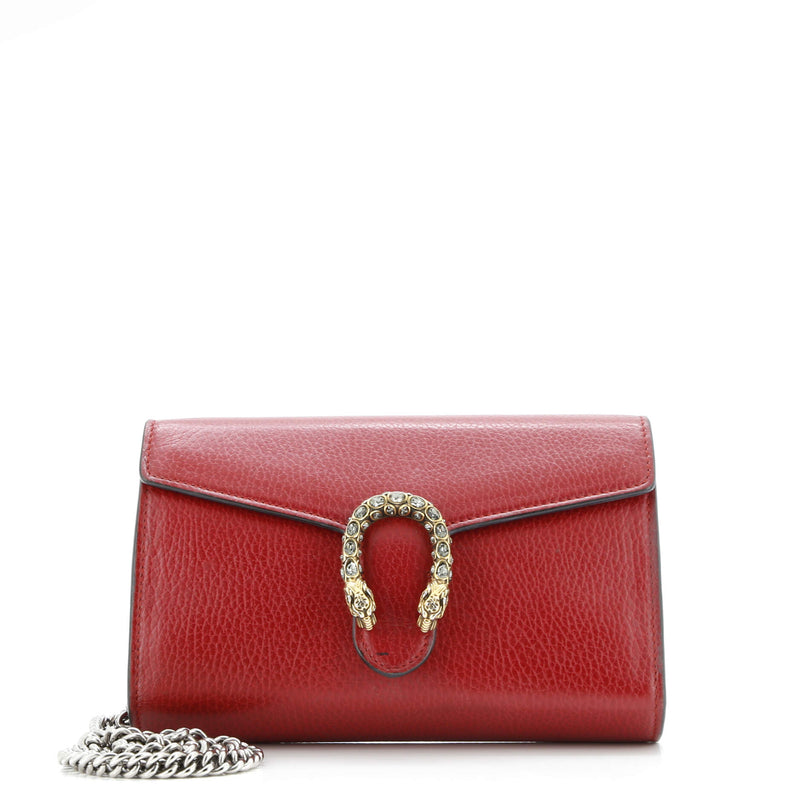 Dionysus Chain Wallet Leather With