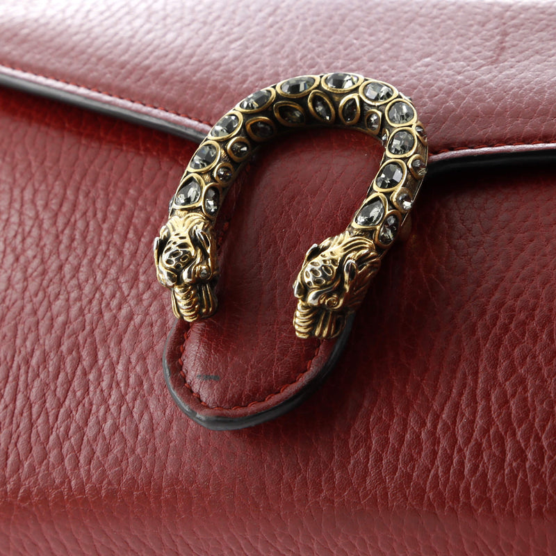Dionysus Chain Wallet Leather With
