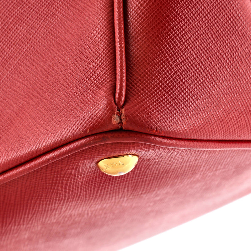 Lux Open Tote Saffiano Leather Large