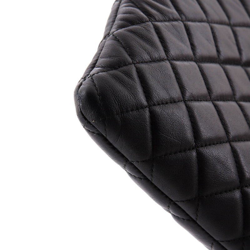 Boy O Case Clutch Quilted Lambskin Large