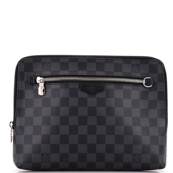 New Pouch Damier Graphite
