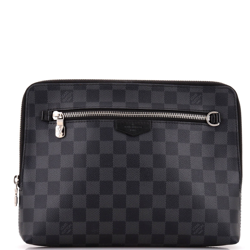 New Pouch Damier Graphite