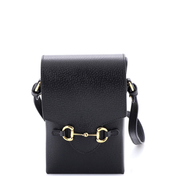 Horsebit Crossbody Bag Leather Mini