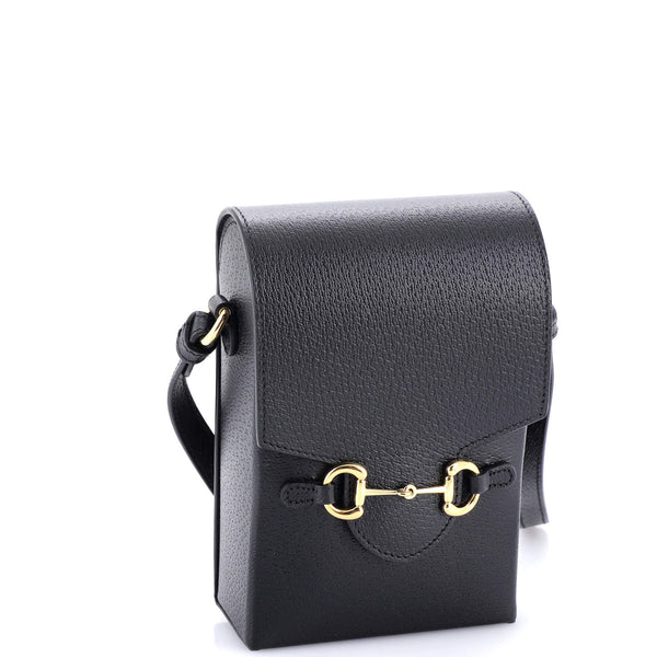 Horsebit Crossbody Bag Leather Mini