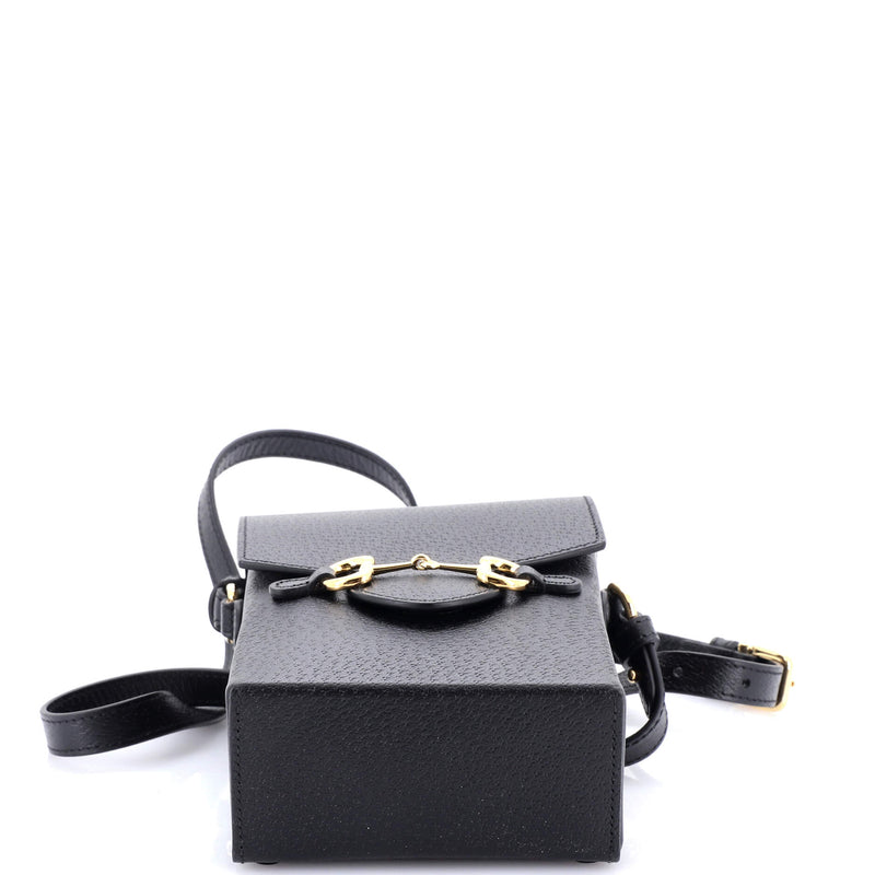 Horsebit Crossbody Bag Leather Mini
