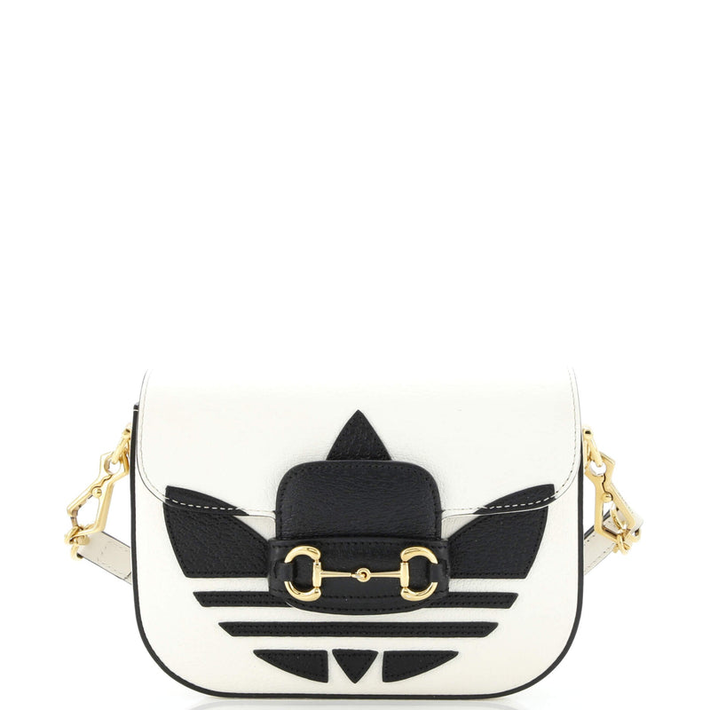 X Adidas Horsebit Shoulder Bag Leather