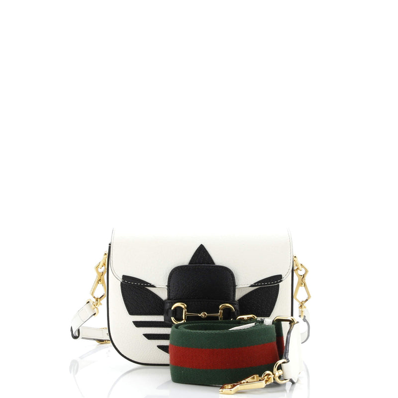 X Adidas Horsebit Shoulder Bag Leather