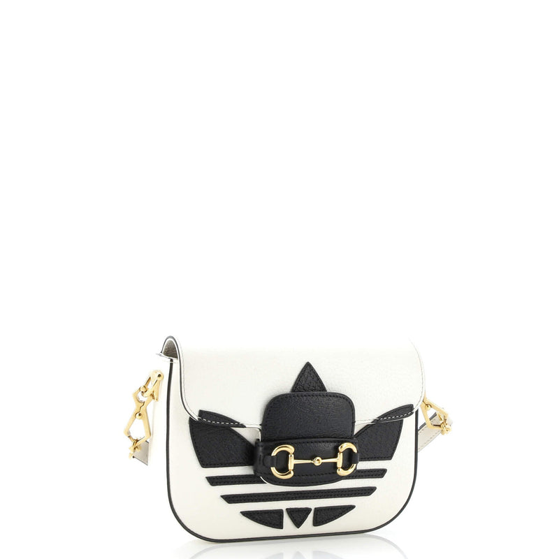 X Adidas Horsebit Shoulder Bag Leather