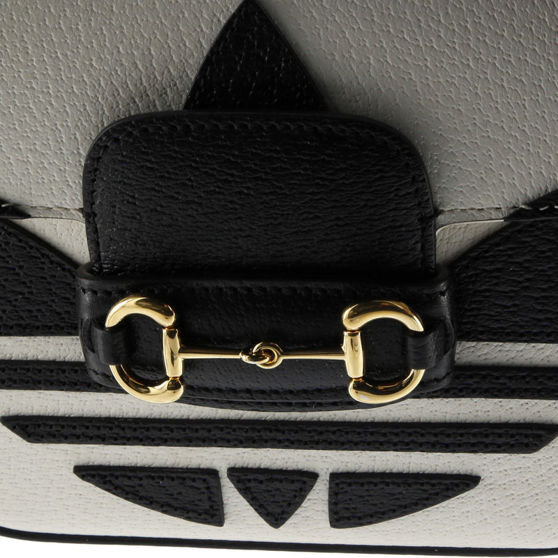X Adidas Horsebit Shoulder Bag Leather