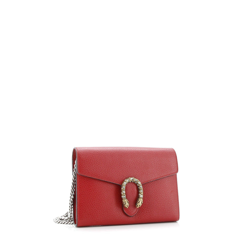 Dionysus Chain Wallet Leather With