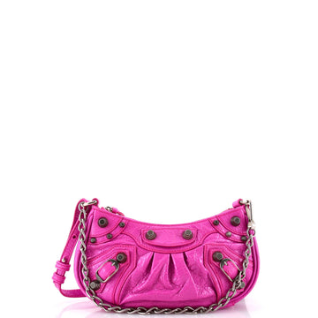 Le Cagole Giant Studs Shoulder Bag