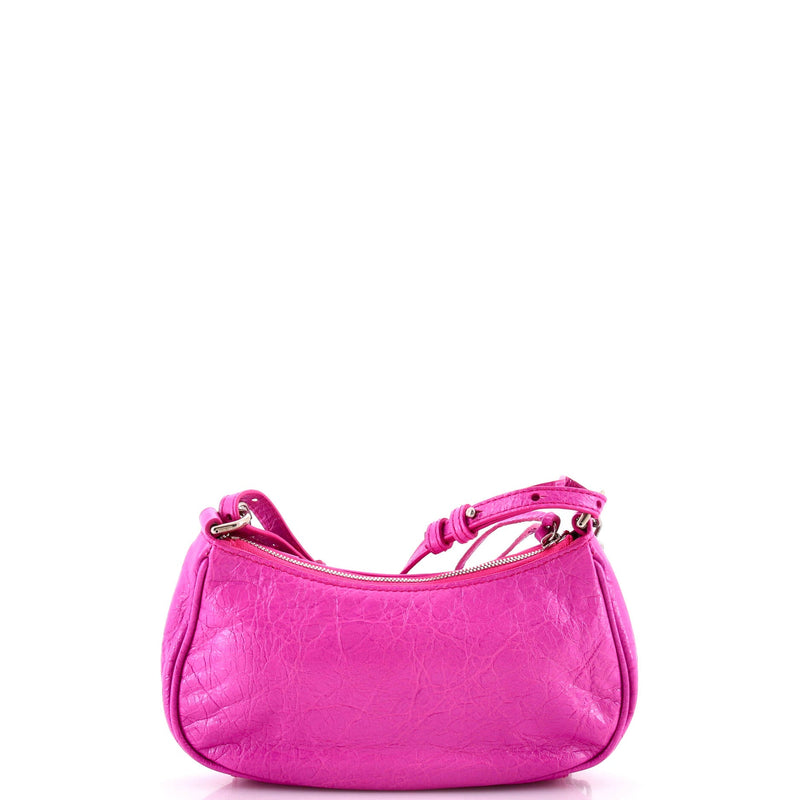 Le Cagole Giant Studs Shoulder Bag