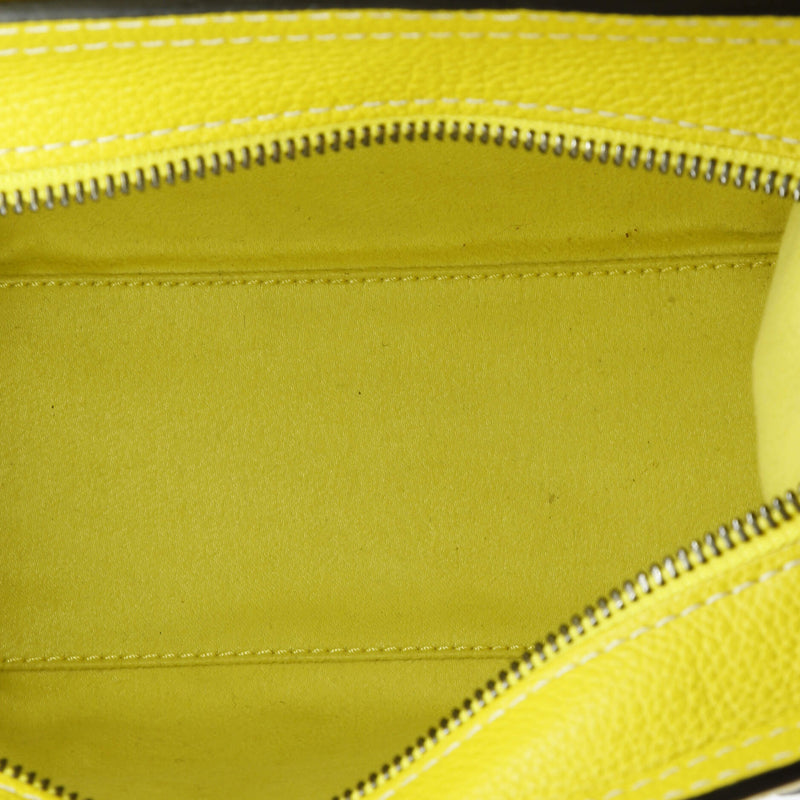 Luggage Bag Grainy Leather Nano