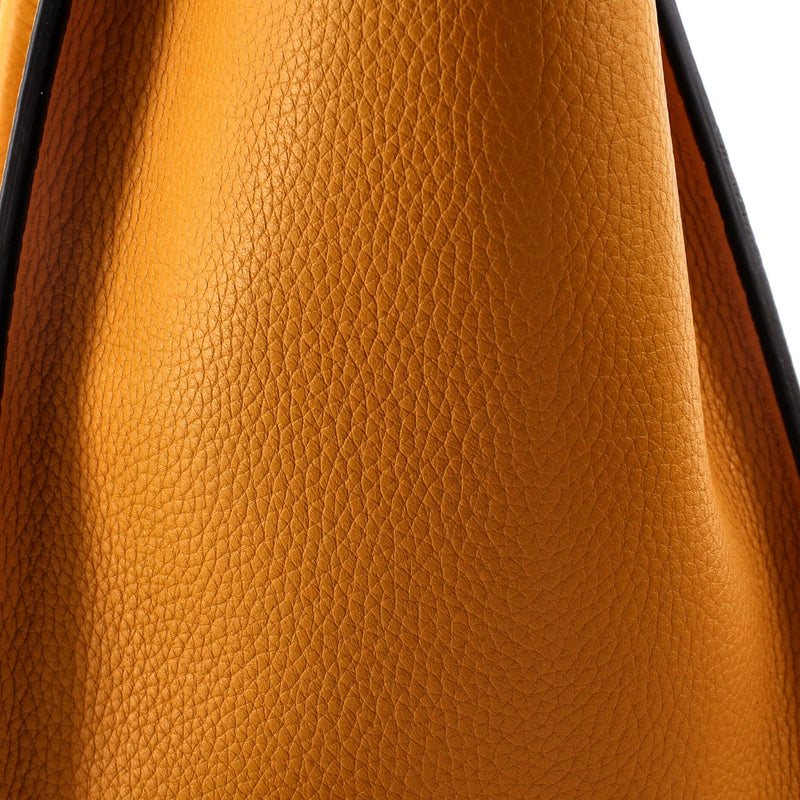 Luggage Bag Grainy Leather Micro