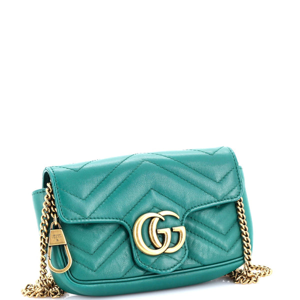 Gg Marmont Flap Bag Matelasse Leather