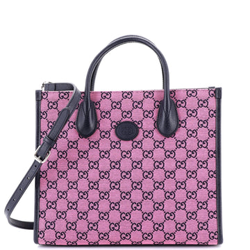 Structured Top Handle Open Tote Gg