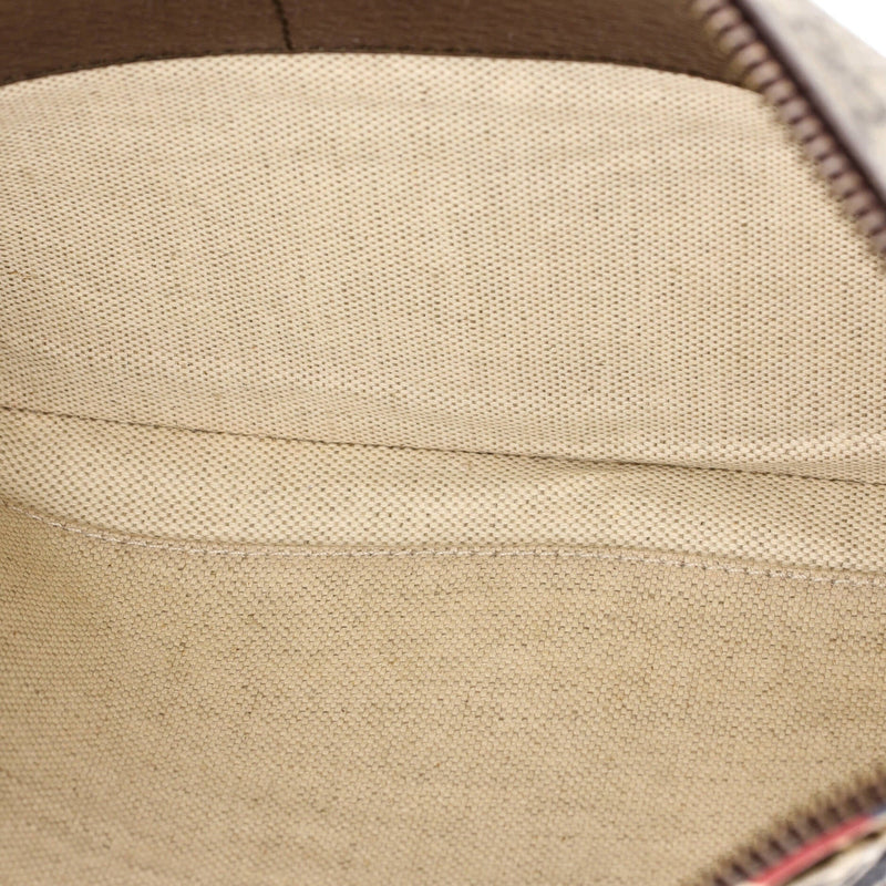 Courrier Pouch Gg Coated Canvas With