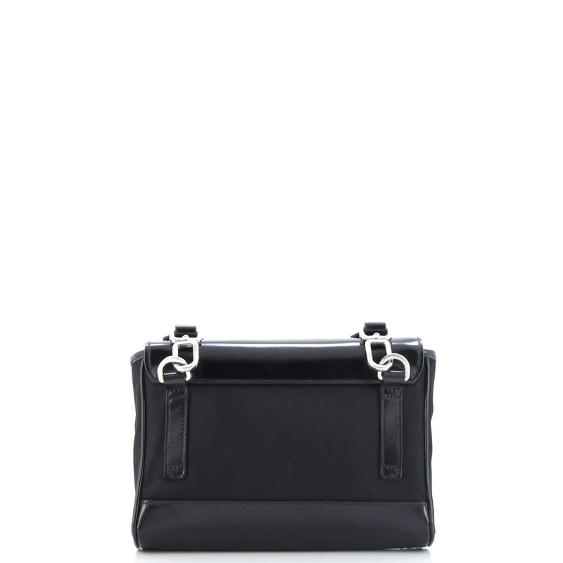 Buckle Flap Crossbody Bag Re-Nylon And