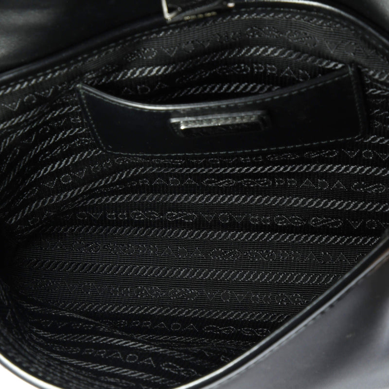 Buckle Flap Crossbody Bag Re-Nylon And