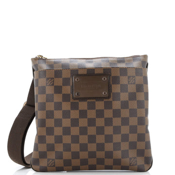 Brooklyn Pochette Plate Damier