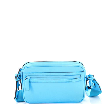 Front Zip Crossbody Bag Gg Rubber Effect