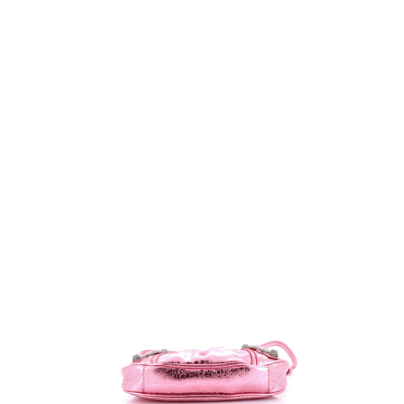 Le Cagole Giant Studs Shoulder Bag