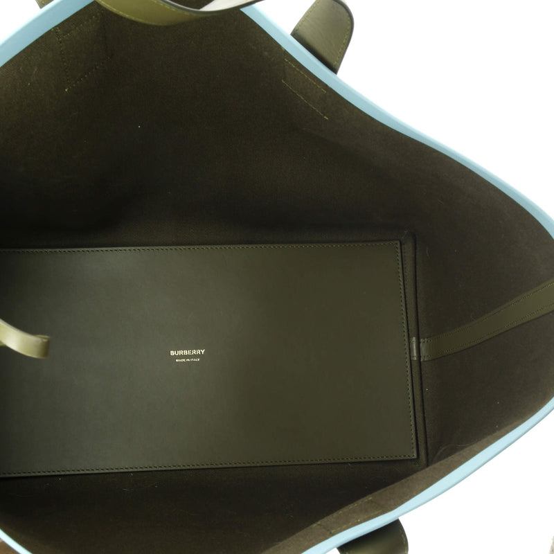 London Tote Check Canvas Medium
