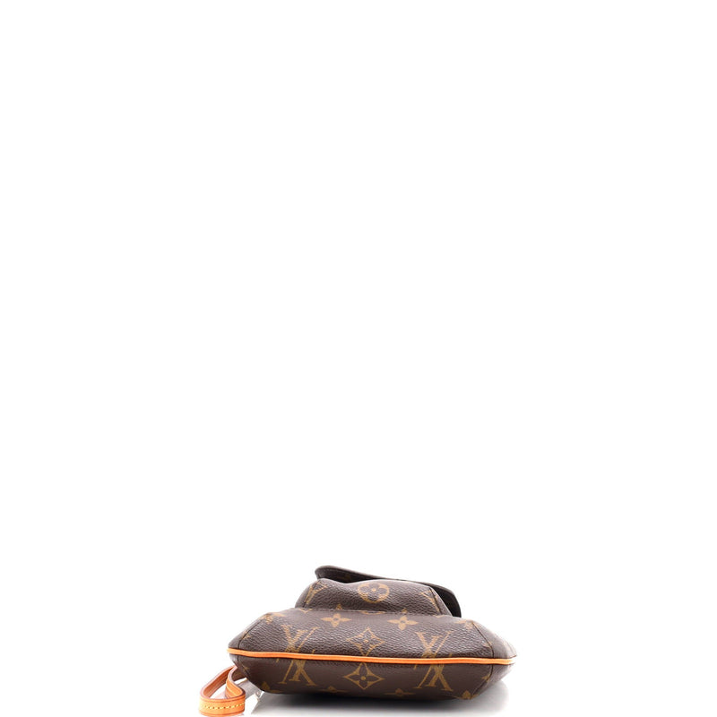 Partition Wristlet Clutch Canvas