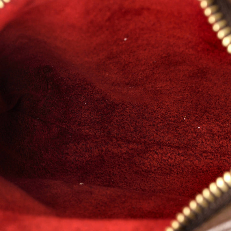 Partition Wristlet Clutch Canvas