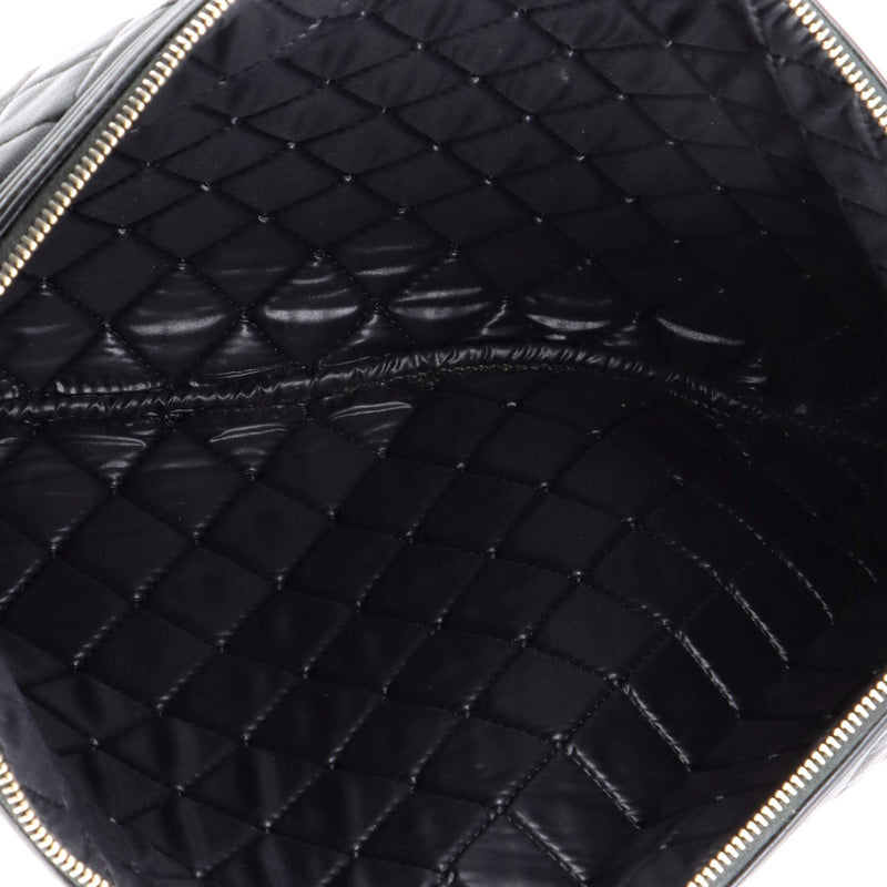 Boy O Case Clutch Quilted Lambskin Large