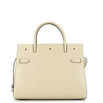 Title Two Handle Tote Leather Small