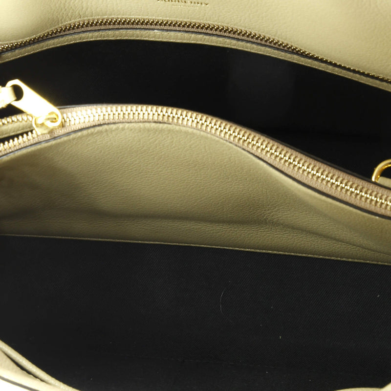 Title Two Handle Tote Leather Small