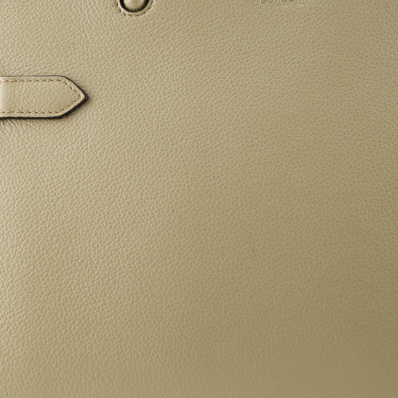 Title Two Handle Tote Leather Small