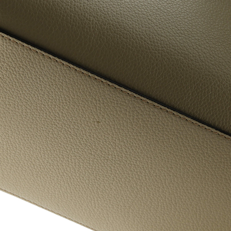 Title Two Handle Tote Leather Small
