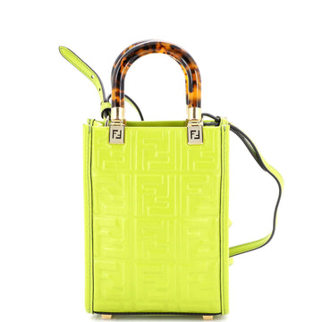 Sunshine Shopper Tote Zucca Embossed