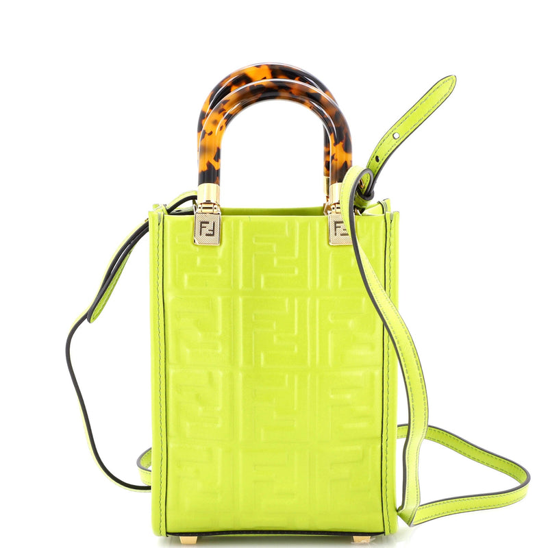 Sunshine Shopper Tote Zucca Embossed