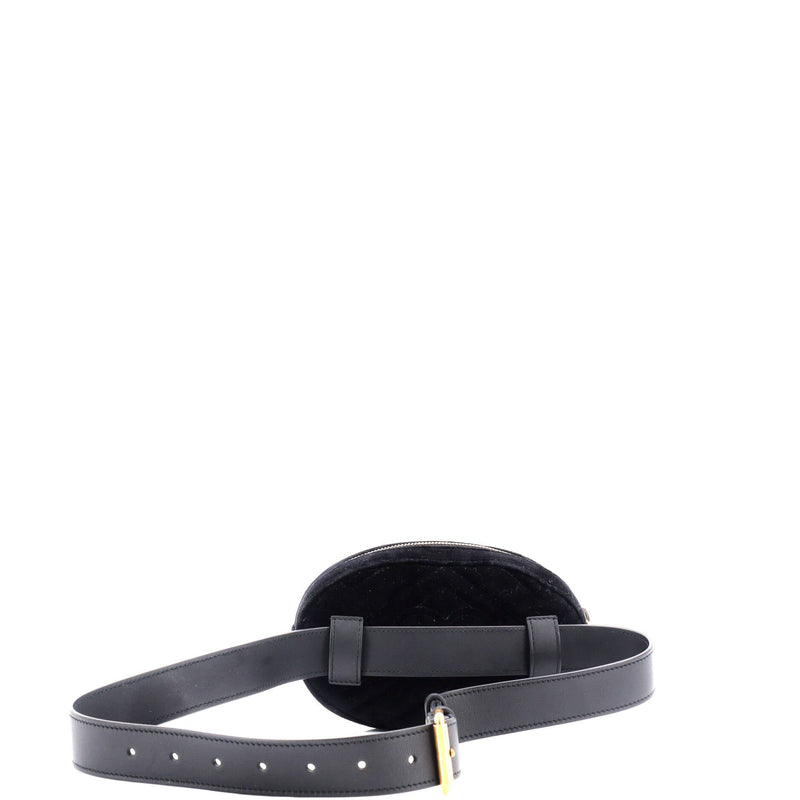 Gg Marmont Belt Bag Matelasse Velvet