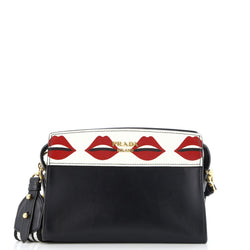 Esplanade Crossbody Bag Printed Saffiano