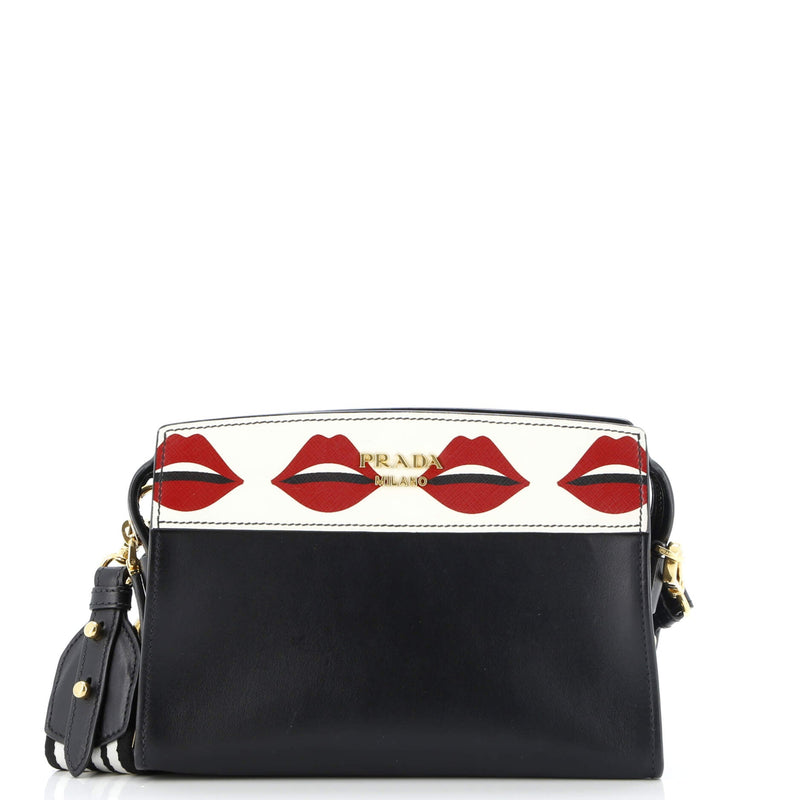 Esplanade Crossbody Bag Printed Saffiano