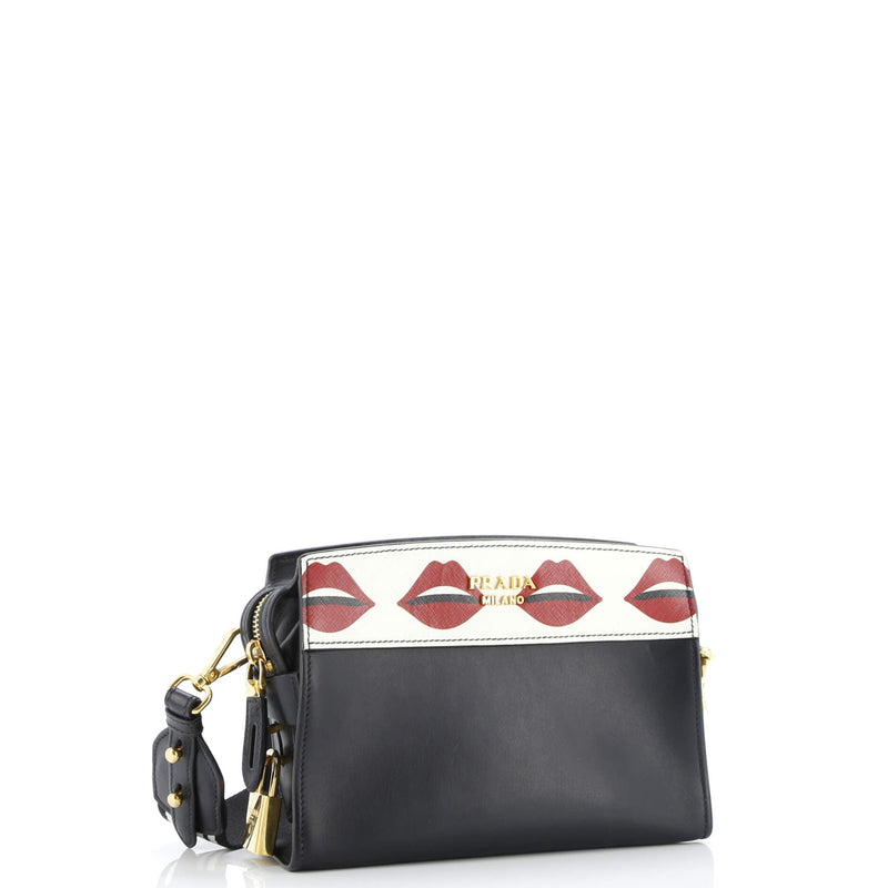 Esplanade Crossbody Bag Printed Saffiano