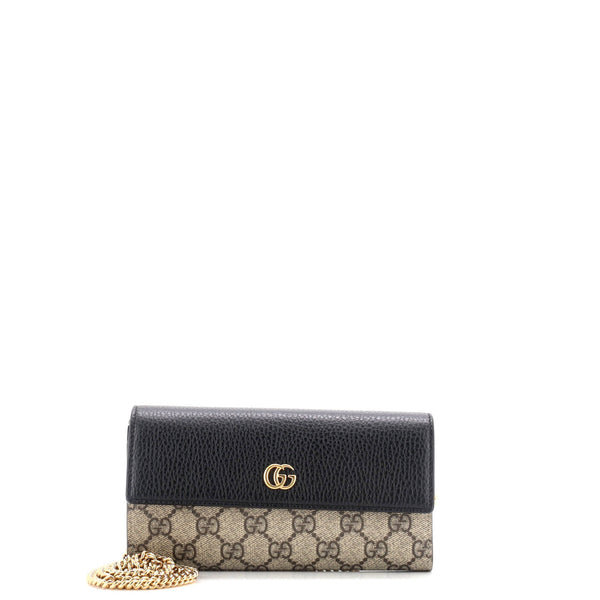 Gg Marmont Continental Chain Wallet