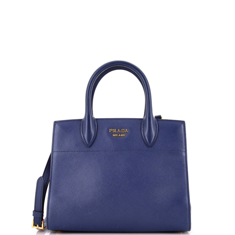 Bibliotheque Tote Saffiano With City