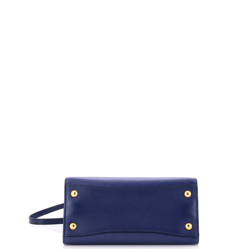 Bibliotheque Tote Saffiano With City