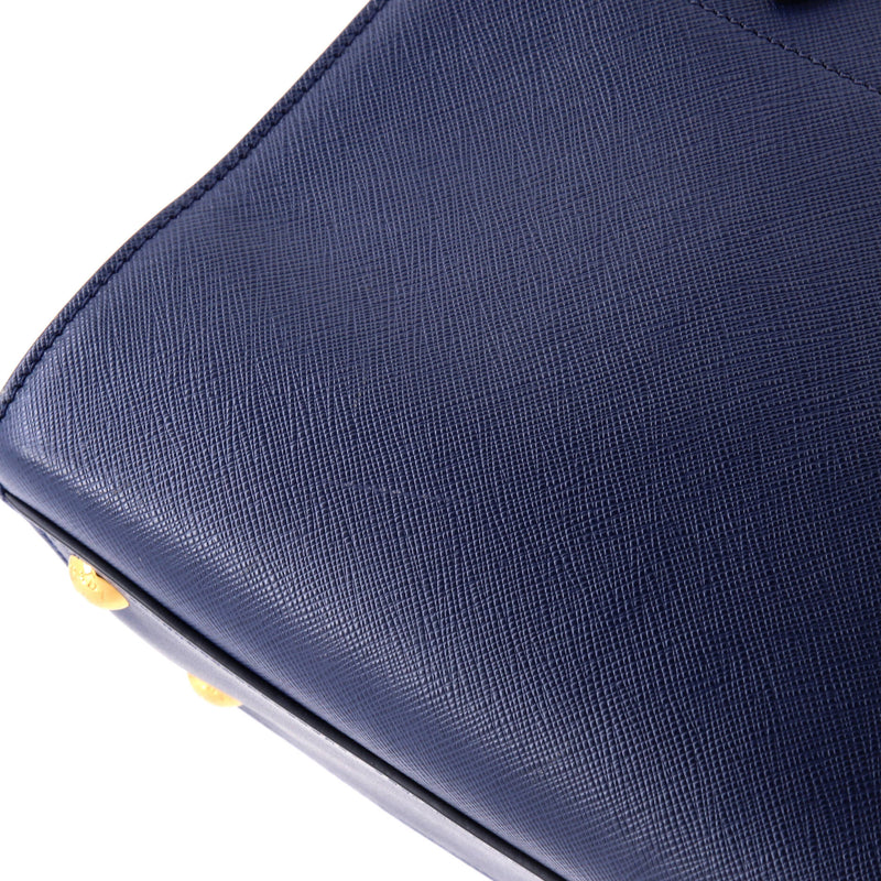 Bibliotheque Tote Saffiano With City