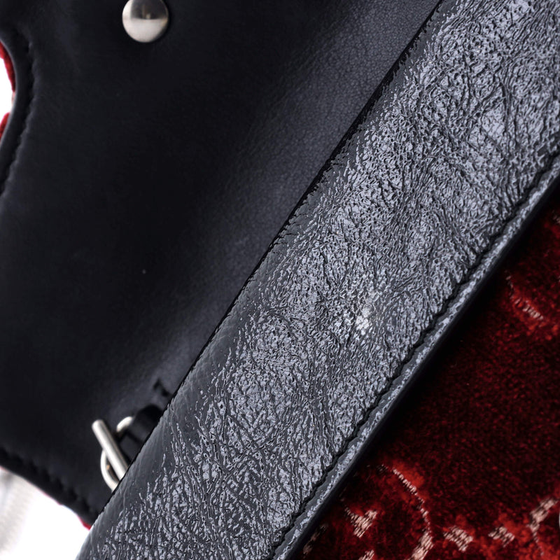 Dionysus Bag Gg Velvet Super Mini