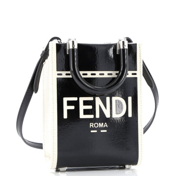 Sunshine Shopper Tote Patent And Canvas