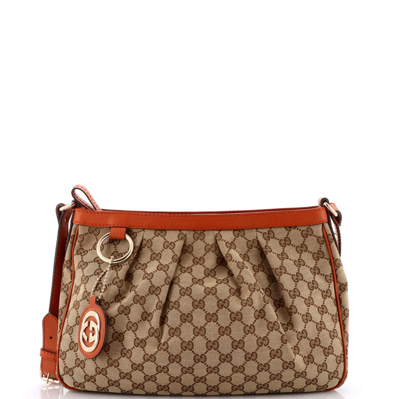 Sukey Messenger Bag Gg Canvas With