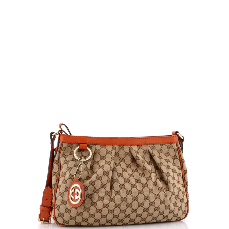 Sukey Messenger Bag Gg Canvas With