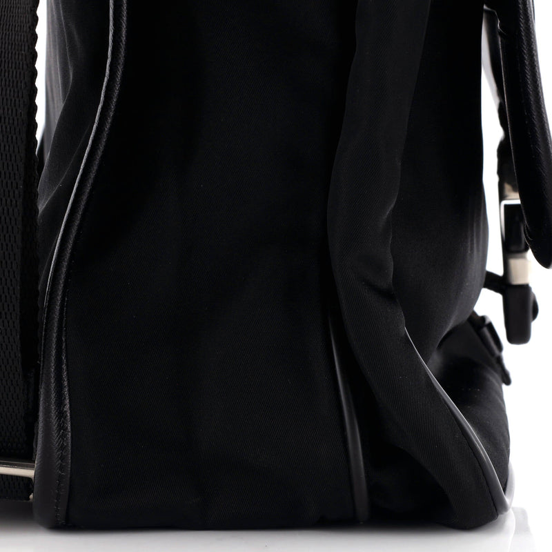 Impunturato Buckle Flap Messenger Bag